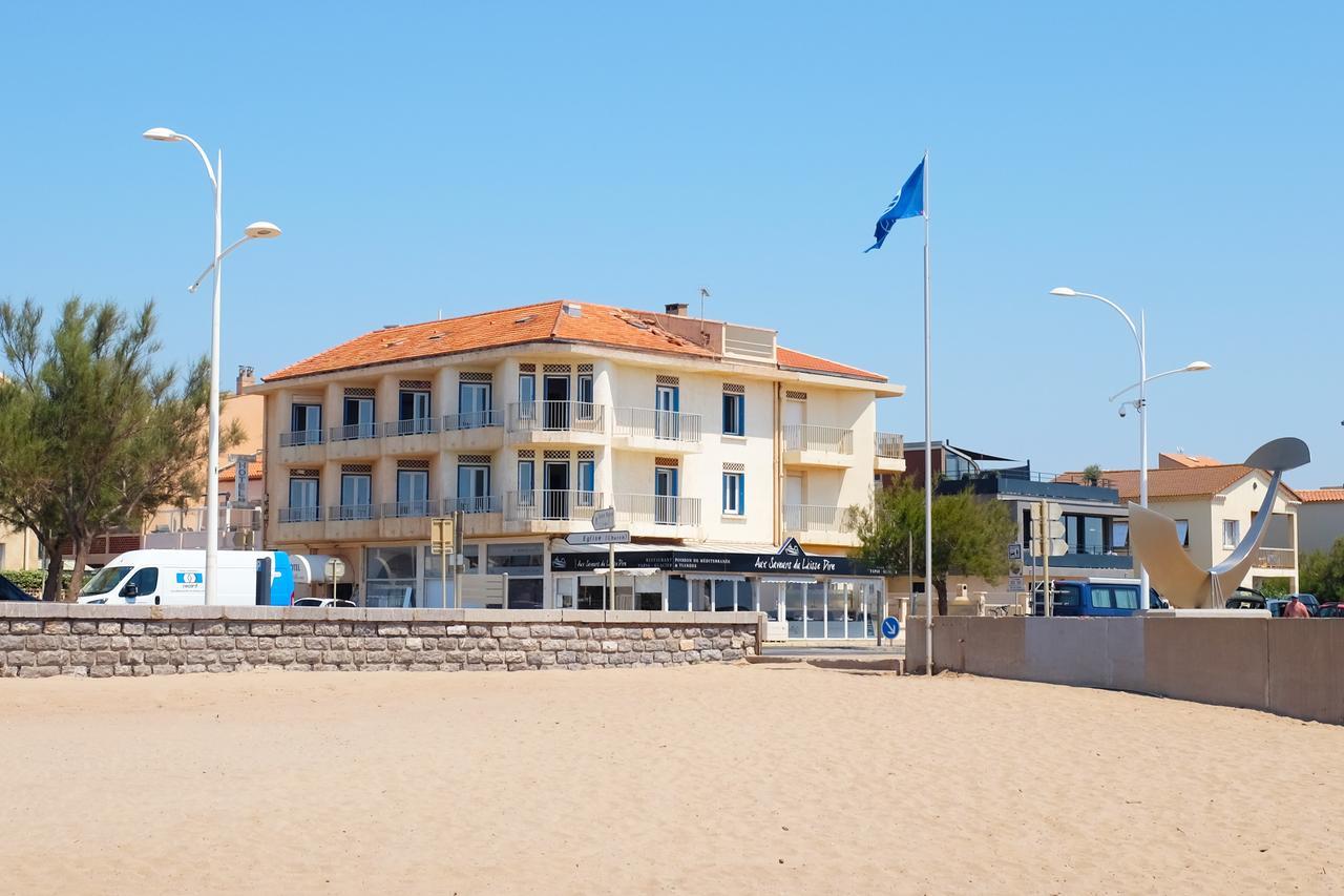 Hotel De La Mer Valras-Plage Luaran gambar