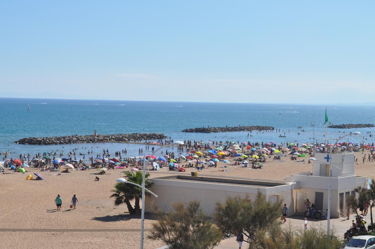 Hotel De La Mer Valras-Plage Luaran gambar